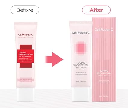 Cell Fusion C Toning Sunscreen 100 SPF50+/PA++++ 50ml
