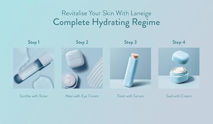 Laneige Water Bank Blue Hyaluronic Essence Toner 160ml (for Normal to Dry skin)
