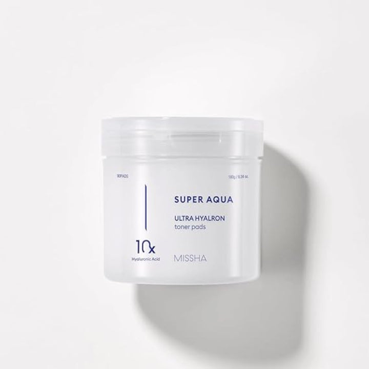 Missha Super Aqua Ultra Hyalron Toner Pads 180g/ 90pcs
