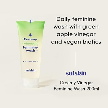 SUISKIN Creamy (vinegar) Feminine Wash - 200ml