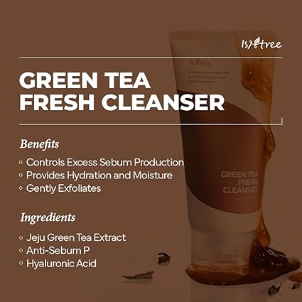 Isntree Green Tea Fresh Cleanser 120ml