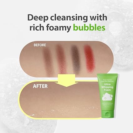 SUNGBOON EDITOR Green Tomato Deep Pore Cleansing Ultra Whipping Foam 120g