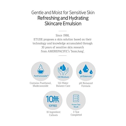 Etude House SoonJung 10 Free Moist Emulsion 130ml