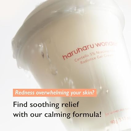 Haruharu Wonder Centella 5% Niacinamide Radiance Gel Cream 90g