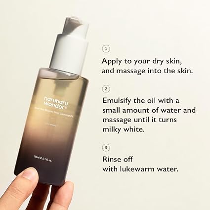 Haruharu Wonder Black Rice Moisture Deep Cleansing Oil 30ml