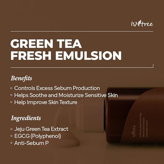 Isntree Green Tea Fresh Emulsion 120ml