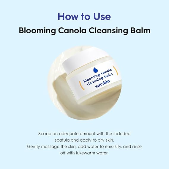 SUISKIN Blooming Canola Cleansing Balm - 90g