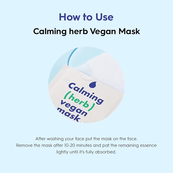 SUISKIN Calming (herb) Vegan Mask box