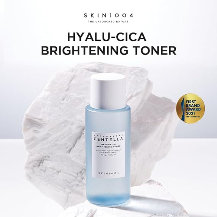 SKIN1004 Hyalu-CICA Brightening Toner 7.10 fl.oz(210ml) | Hyaluronic Acid CICA Niacinamide | Hydrating and Refreshing Multi-Care Solutions