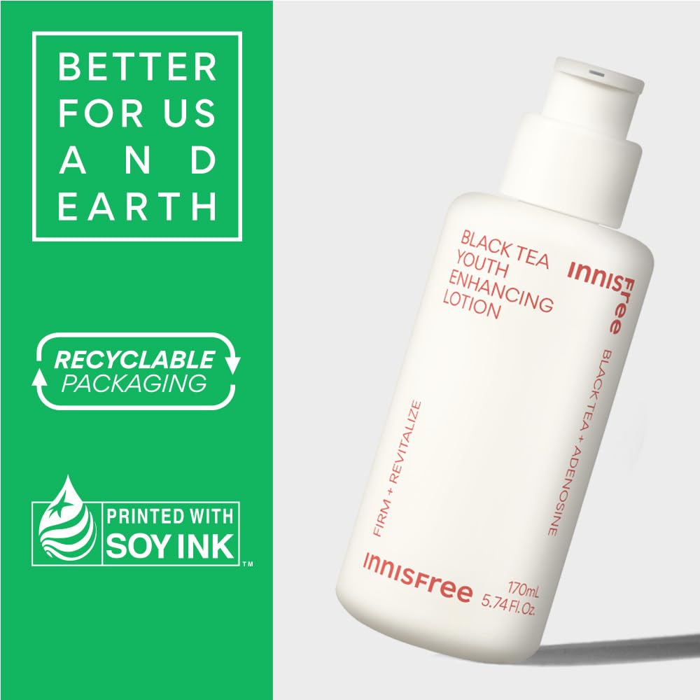 Innisfree Black Tea Youth Enhancing Lotion 170ml