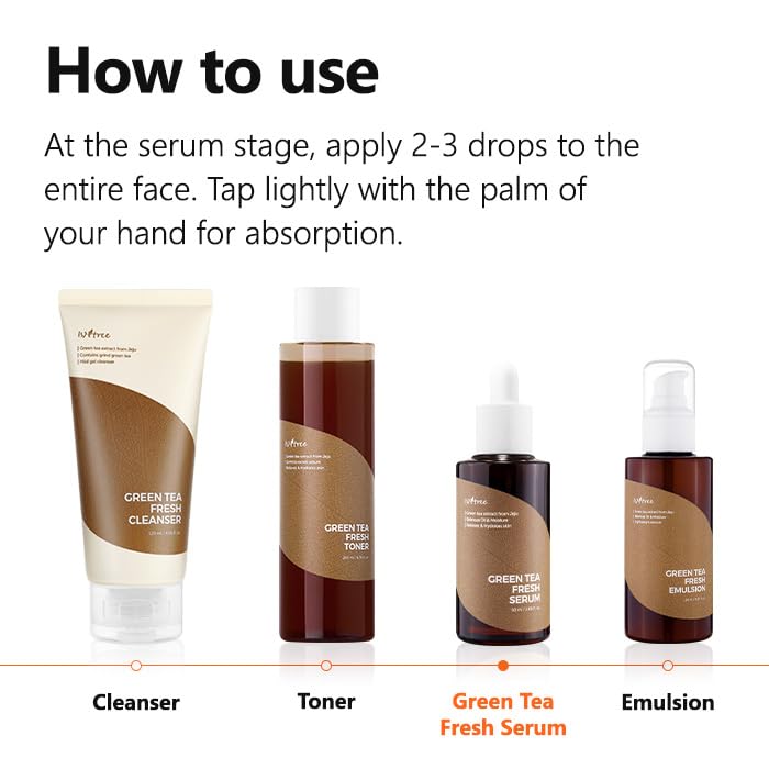 Isntree Green Tea Fresh Serum 50ml