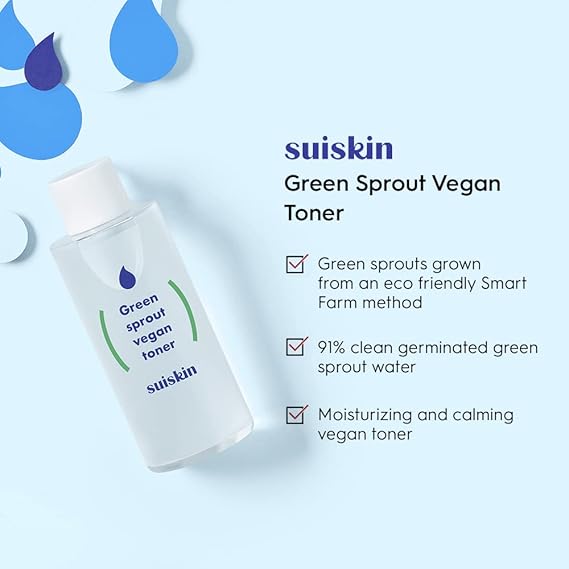 SUISKIN Green Sprout Vegan Toner - 200ml