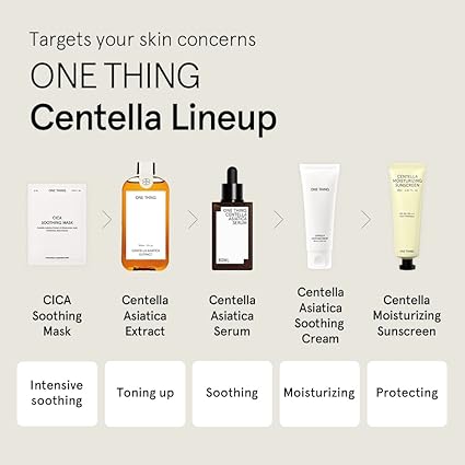 One Thing Cica Soothing Mask 25ml*5pcs