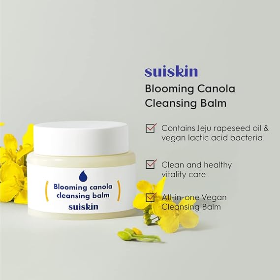 SUISKIN Blooming Canola Cleansing Balm - 90g
