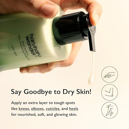 Haruharu Wonder Black Bamboo Daily Soothing Body Oil 200ml