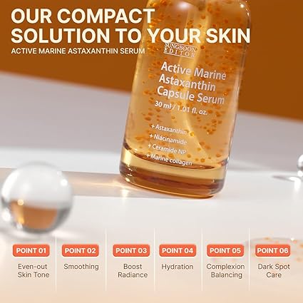 SUNGBOON EDITOR Active Marine Astaxanthin Capsule Serum 30ml