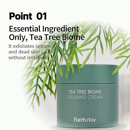 Farmstay Tea Tree Biome Calming Water Cream 80ml
