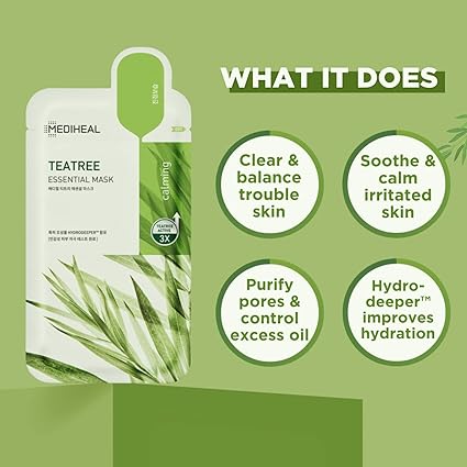 Mediheal Teatree Essential Mask 10ea