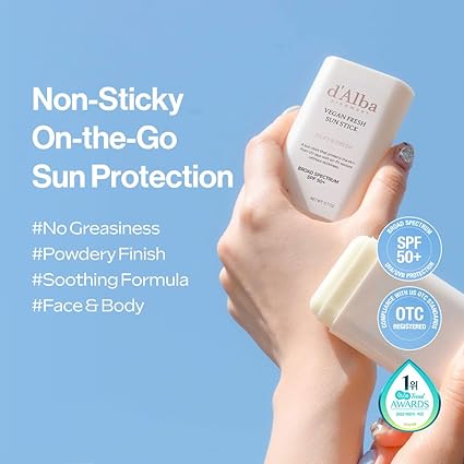d'Alba Air Fit Fresh Sun Stick SPF50+ PA++++ 19g