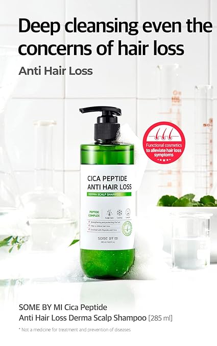 Some By Mi Cica Peptide Anti Hair Loss Derma Scalp Shampoo 285ml