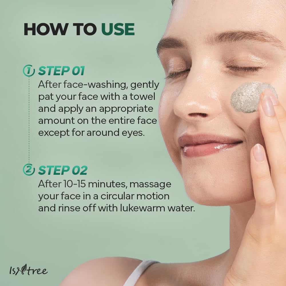 Isntree Mugwort Calming Clay Mask 100ml