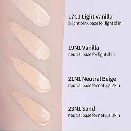 Etude House Double Lasting Vegan Cover Foundation 30g -No.17C1 Light Vanilla