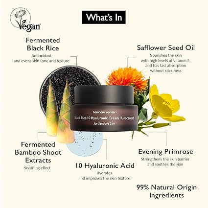 Haruharu Wonder Black Rice 10 Hyaluronic Cream 50ml (Unscented)