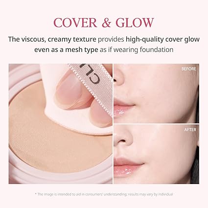 CLIO Kill Cover Mesh Glow Cushion -No.2 Lingerie 15g*2