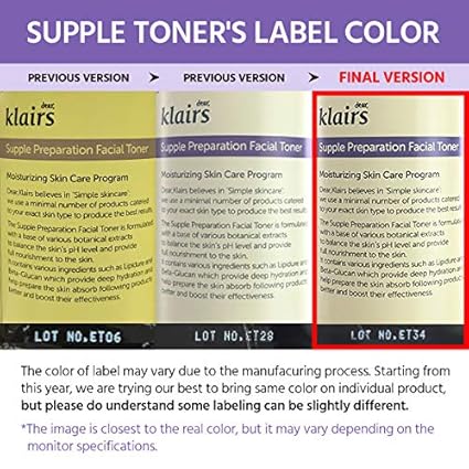 Klairs Supple Preparation Facial Toner 180ml