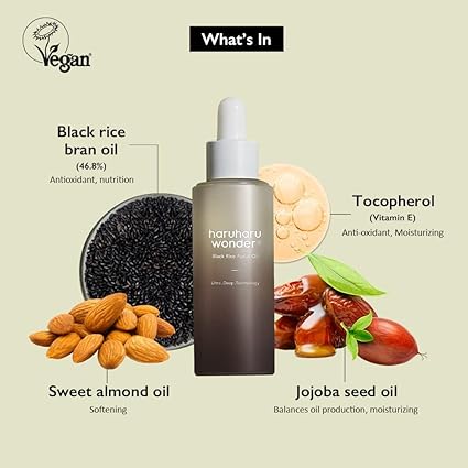 Haruharu Wonder Black Rice Facial Oil 30ml