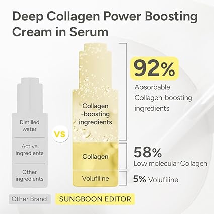SUNGBOON EDITOR Deep Collagen Anti-Wrinkle Cream In Serum 30ml