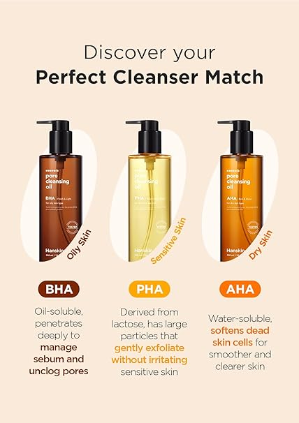 Hanskin BHA Pore Cleansing Oil 300ml