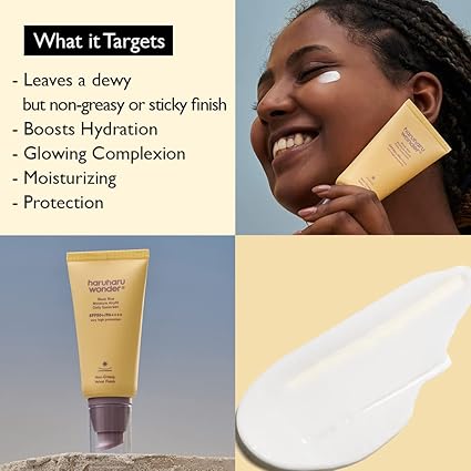 Haruharu Wonder Black Rice Moisture Airyfit Daily Sunscreen Unscented SPF50+ 50ml