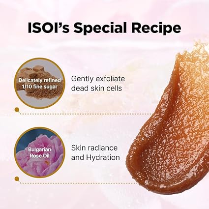ISOI Bulgarian Rose Intensive Sugar Scrub Lip & Face 60g