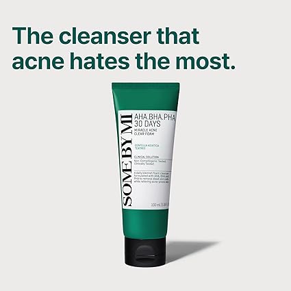 Some By Mi AHA-BHA-PHA 30DAYS MIRACLE ACNE CLEAR FOAM 100ml