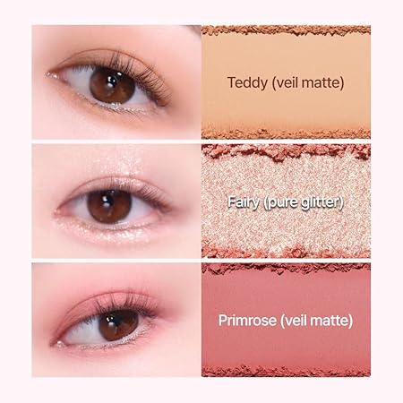 Espoir Real Eye Palette All New -02 Softy Rosy