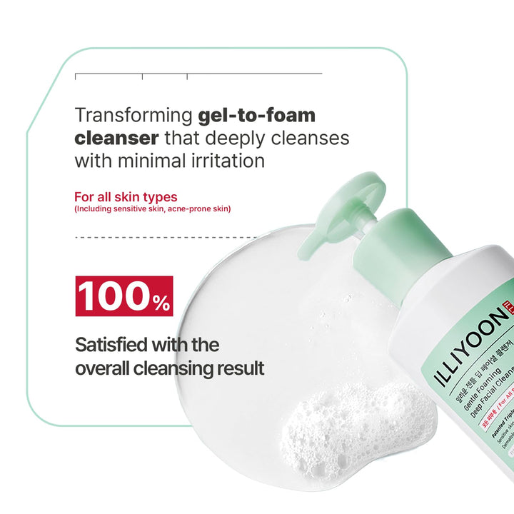 Illiyoon Gentle Foaming Deep Facial Cleanser 250ml