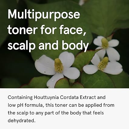 One Thing Houttuynia Cordata Extract Vegan Soothing Calming Hydrating Facial Toner 150ml