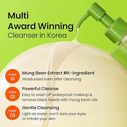 Beplain Mung Bean Cleansing Oil 200ml