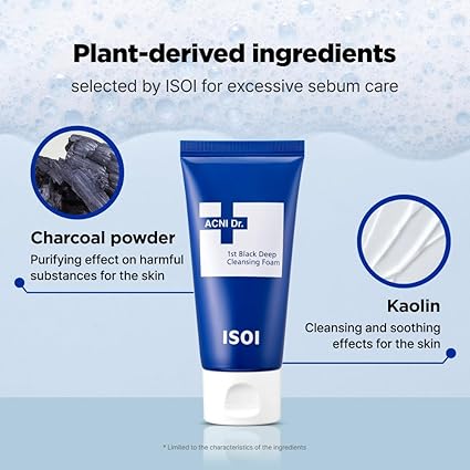 ISOI Acni Dr. 1st Black Deep Cleansing Foam 75ml