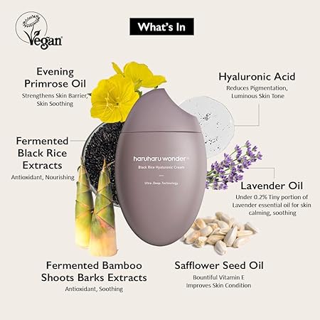 Haruharu Wonder Black Rice Hyaluronic Cream 50ml