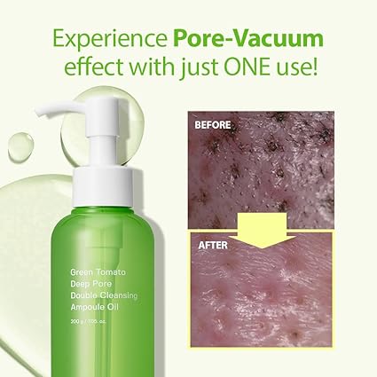 SUNGBOON EDITOR Green Tomato Deep Pore Double Cleansing Ampoule Oil 200g