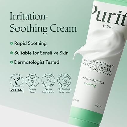 PURITO Wonder Releaf Centella Cream Unscented 50ml