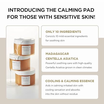 Skin1004 Madagascar Centella Quick Calming Pad 70ea