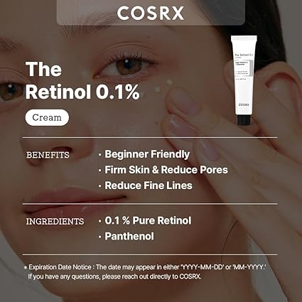 Cosrx The Retinol 0.1 Cream 20ml