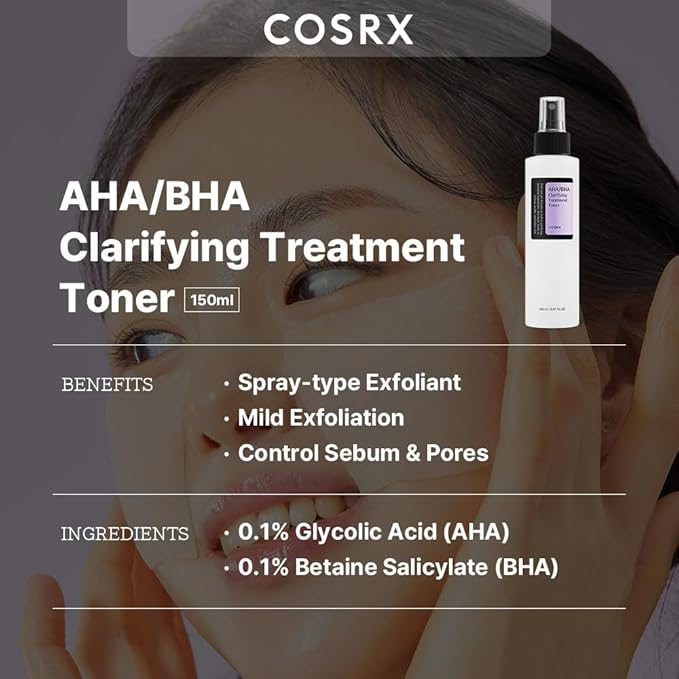 Cosrx AHA/BHA Clarifying Treatment Toner 150ml