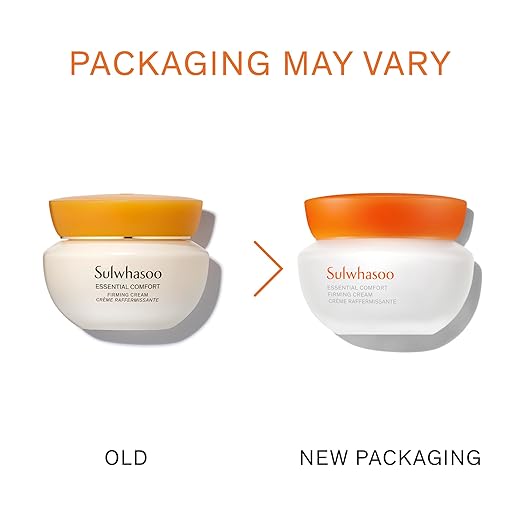 Sulwhasoo Essential Comfort Firming Cream - Moisturizing Korean Face Cream for Dry & Sensitive Skin, Hydrating, Soothing, Nourishing & Firming, Hypoallergenic