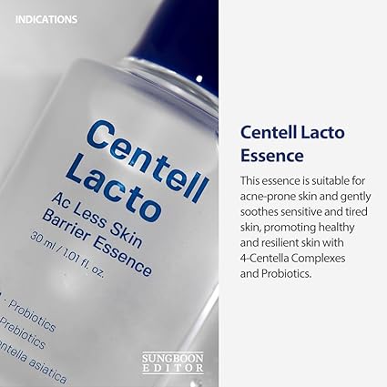 SUNGBOON EDITOR Centell Lacto Ac Less skin Barrier Essence 30ml