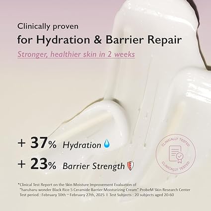 Haruharu Wonder Black Rice 5 Ceramide Barrier Moisturizing Cream 50ml