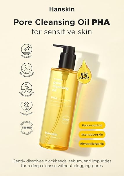 Hanskin PHA Pore Cleansing Oil 300ml